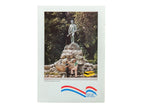 Vintage 1970s Kodak advertisement print of the Minuteman Statue in Concord.