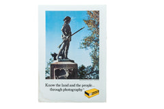 Minuteman Monument, Concord, Massachusetts Kodak Print Advertisement