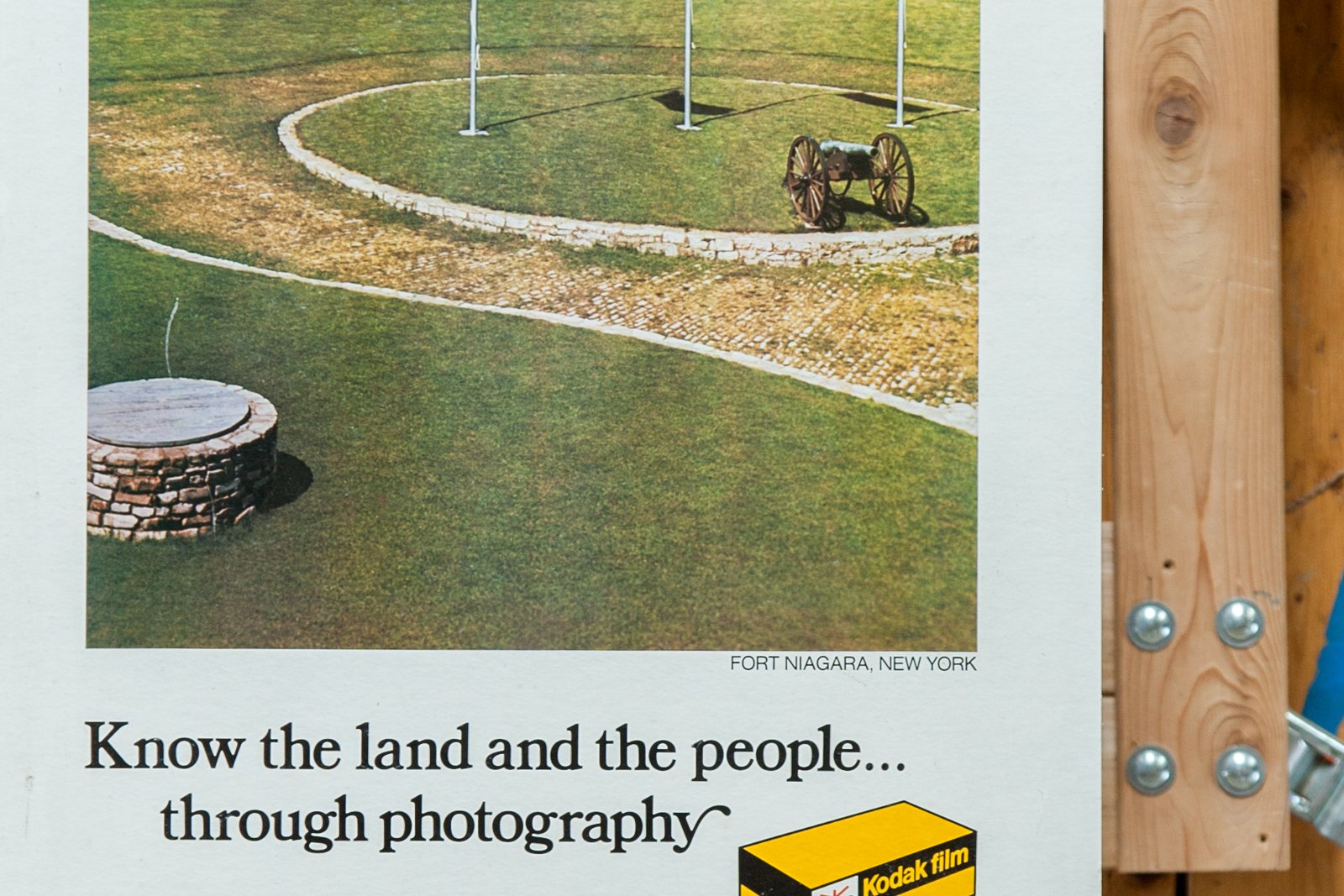 Fort Niagara, New York, Kodak Print Vintage Advertisement