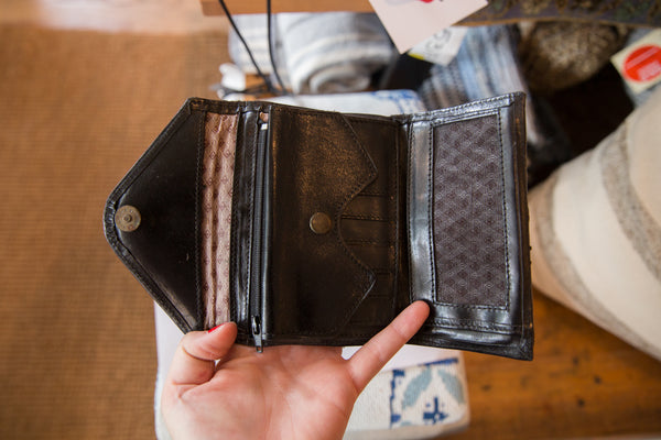 Vintage Kilim Rug Wallet // ONH Item 4337 Image 3