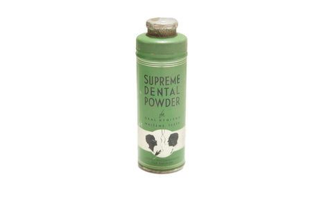 Vintage Supreme Dental Powder Tin // ONH Item 4346
