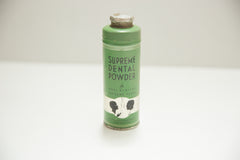 Vintage Supreme Dental Powder Tin // ONH Item 4346 Image 3