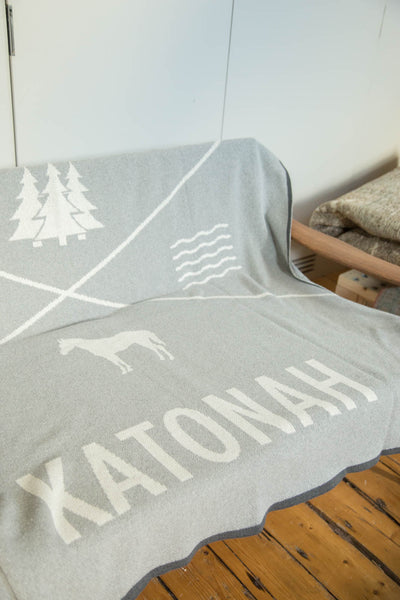 Eco-Friendly Made in USA Katonah NY Blanket // ONH Item 4359 Image 2