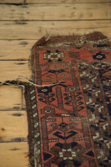 Antique Belouch Rug Runner