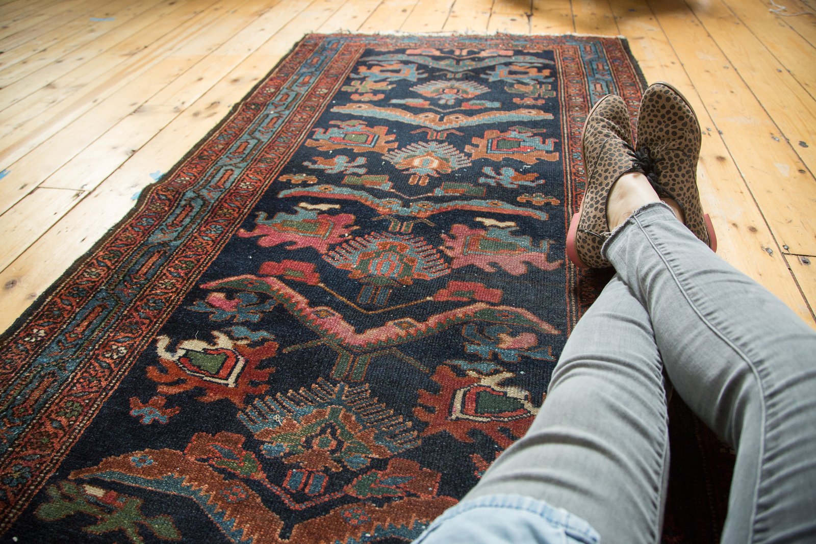 Vintage Mehreban Rug Runner