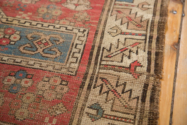 Vintage Caucasian Square Rug