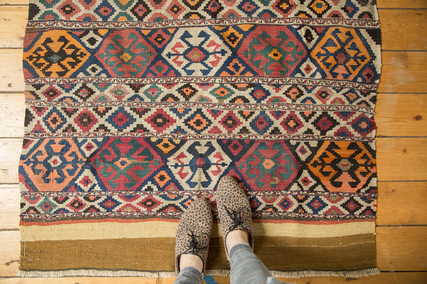 Antique Shahsavan Kilim Rug Fragment