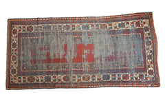 5.5x11 Antique Kazak Rug Runner // ONH Item 4396