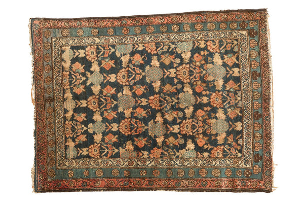 3.5x4.5 Antique Malayer Square Rug // ONH Item 4398