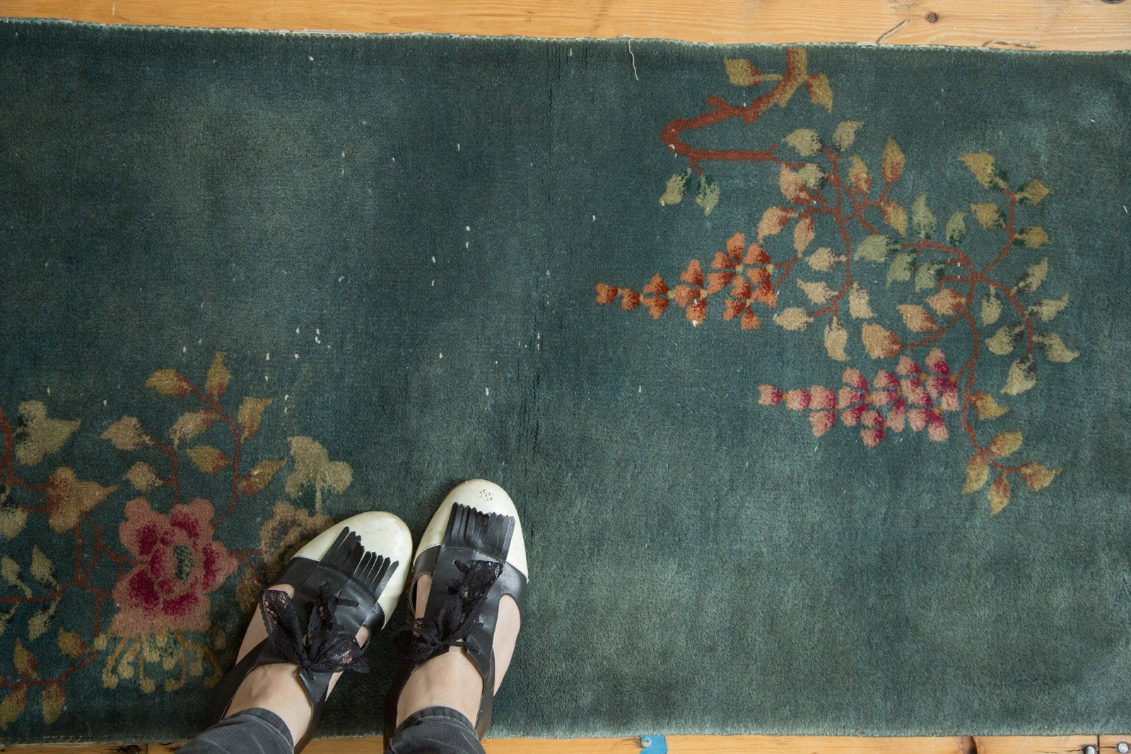 Vintage Nichols Art Deco Rug Runner