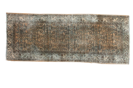 2'9" x 6'8" Vintage Distressed Hamadan Rug Runner / Item 4416 image 1