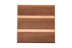 Serving / Cutting Board Mahogany and Maple Small // ONH Item 4424
