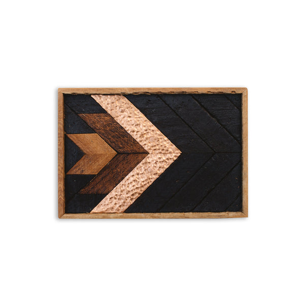 1767 Designs Art Claiborne Dusk Reclaimed Wood Art