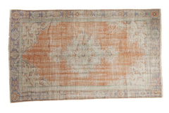 5x9 Vintage Distressed Oushak Carpet // ONH Item 4470