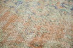  Vintage Distressed Oushak Carpet / Item 4471 image 9
