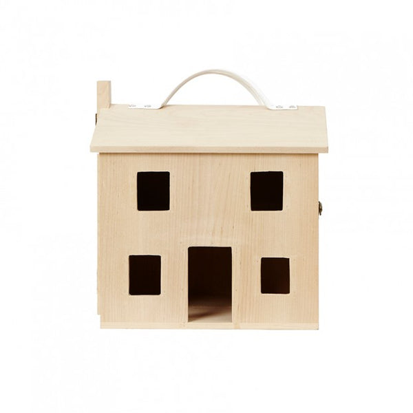 Fair Trade Wooden Traveling Dollhouse // ONH Item 4475 Image 1