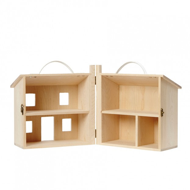 Fair Trade Wooden Traveling Dollhouse // ONH Item 4475