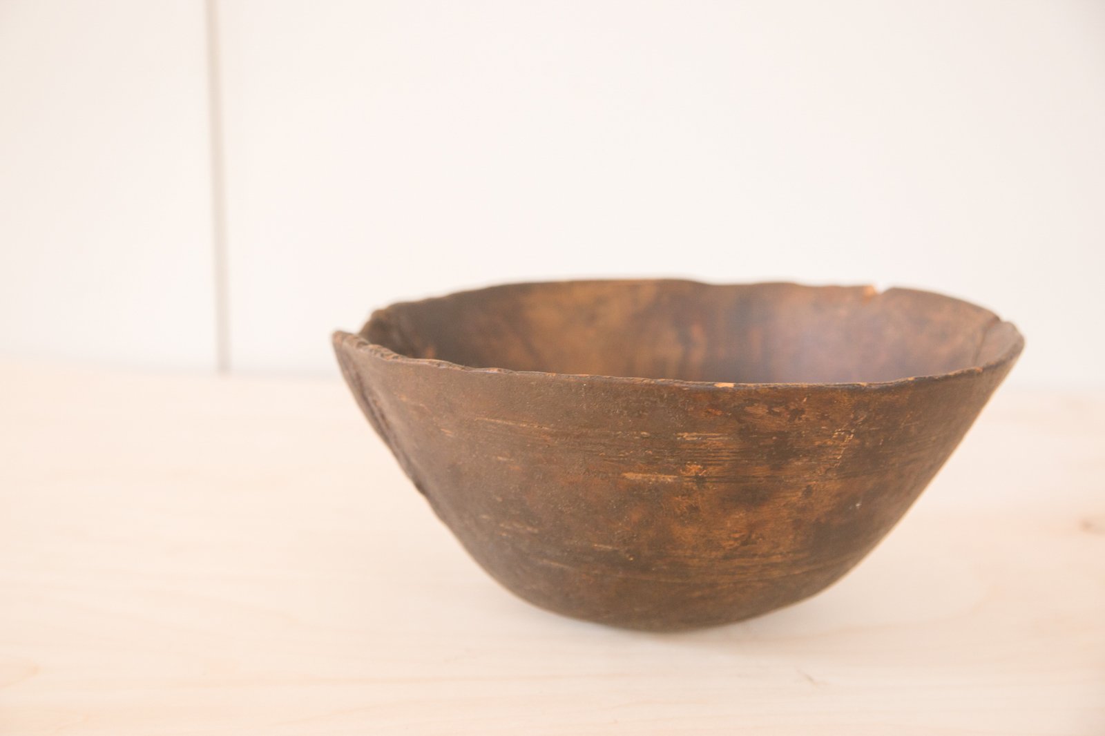Vintage Wooden African Bowl