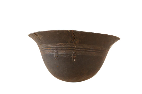 Vintage Wooden African Bowl