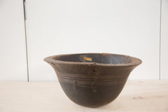Vintage Wooden African Bowl