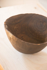 Vintage Wooden African Bowl