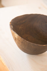 Vintage Wooden African Bowl