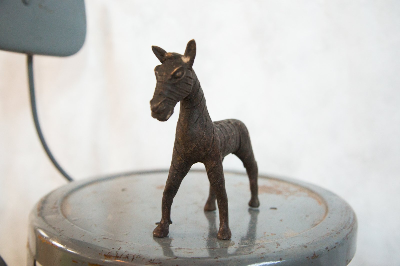Lost Wax Casting Copper Vintage African Zebra