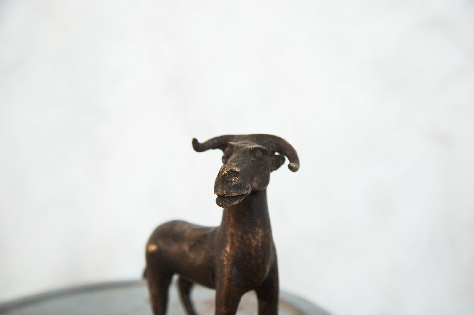 Lost Wax Casting Copper Vintage African Ram