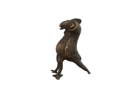 Lost Wax Casting Copper Vintage African Bird