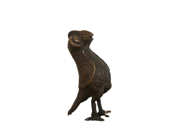 Lost Wax Casting Copper Vintage African Bird