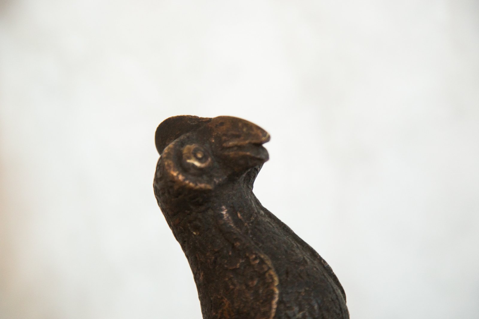Lost Wax Casting Copper Vintage African Bird