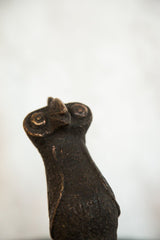Lost Wax Casting Copper Vintage African Bird