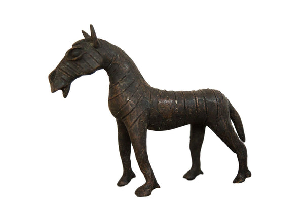 Lost Wax Casting Copper Vintage African Zebra