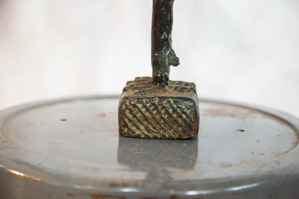 Lost Wax Casting Copper Vintage African Rooster