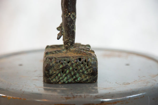 Lost Wax Casting Copper Vintage African Rooster