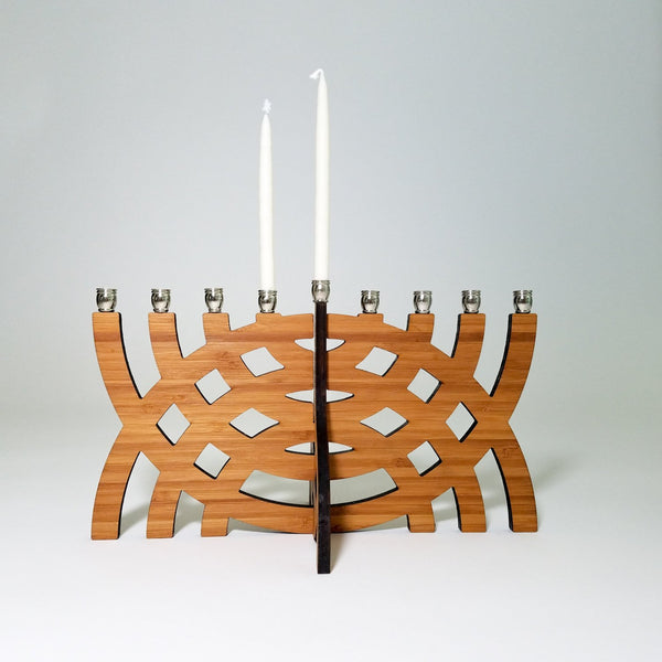 Made in USA Arcs Menorah // ONH Item 4516