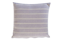 Hand-woven Striped Pillow in Lavender // ONH Item 4520