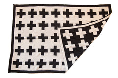 Eco-Friendly Made in USA Baby Swiss Cross Blanket // ONH Item 4523