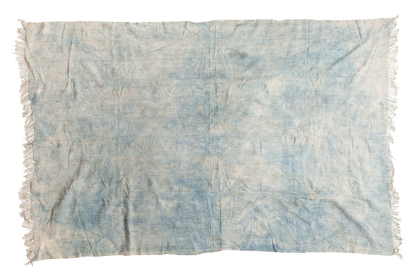 Denim Mosi Indigo African Textile Throw