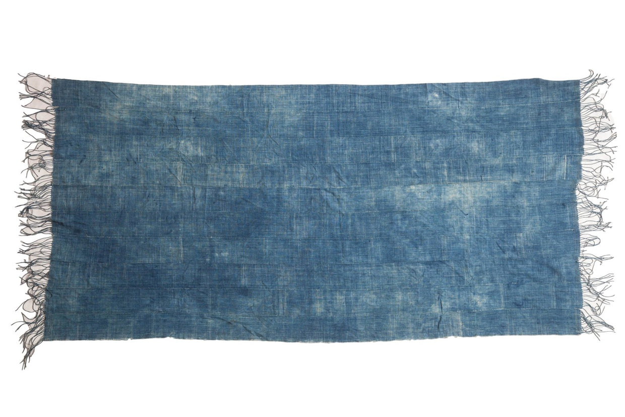 Denim Mosi Indigo African Textile Throw