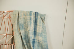 3.5x5.5 Denim Mossi Indigo African Textile Throw // ONH Item 4546 Image 2