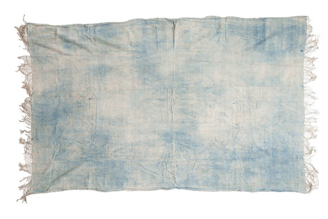 Denim Mosi Indigo African Textile Throw