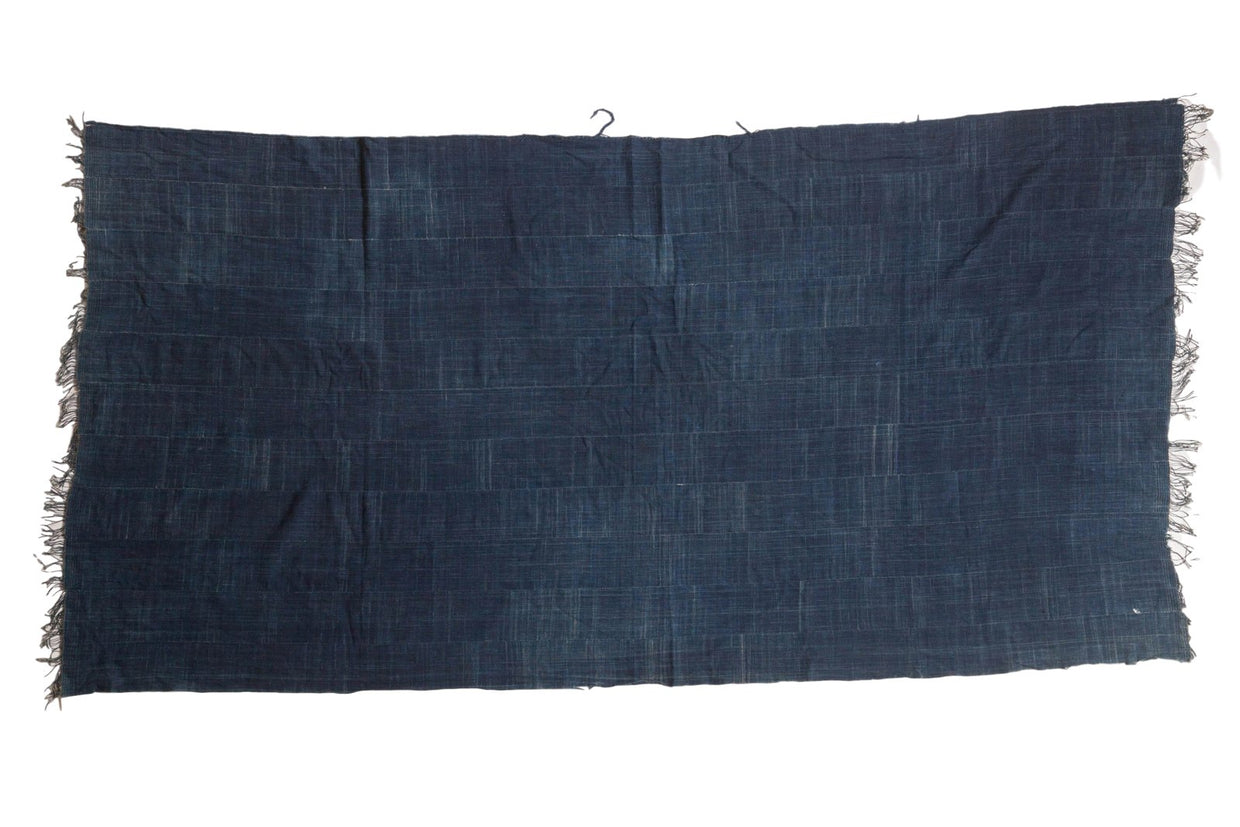 Denim Mosi Indigo African Textile Throw