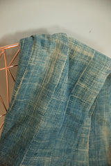 3.5x6 Denim Mossi Indigo African Textile Throw // ONH Item 4558 Image 3