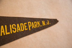 1940s Palisade Park NJ Felt Flag Banner Pennant