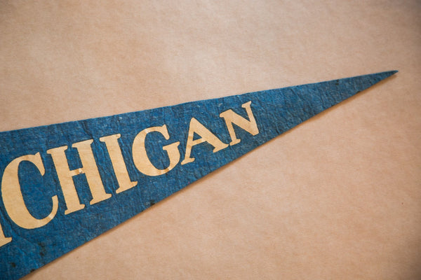 University of Michigan Felt Flag Banner Pennant