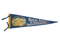Roman Singers Felt Flag Banner Pennant