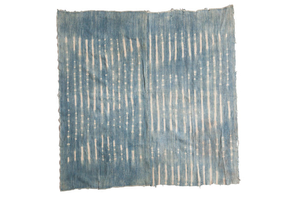 Batik Indigo African Textile Throw