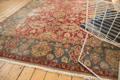 8x11.5 Vintage Distressed Agra Carpet // ONH Item 4610 Image 2