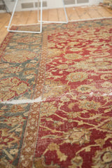 8x11.5 Vintage Distressed Agra Carpet // ONH Item 4610 Image 8